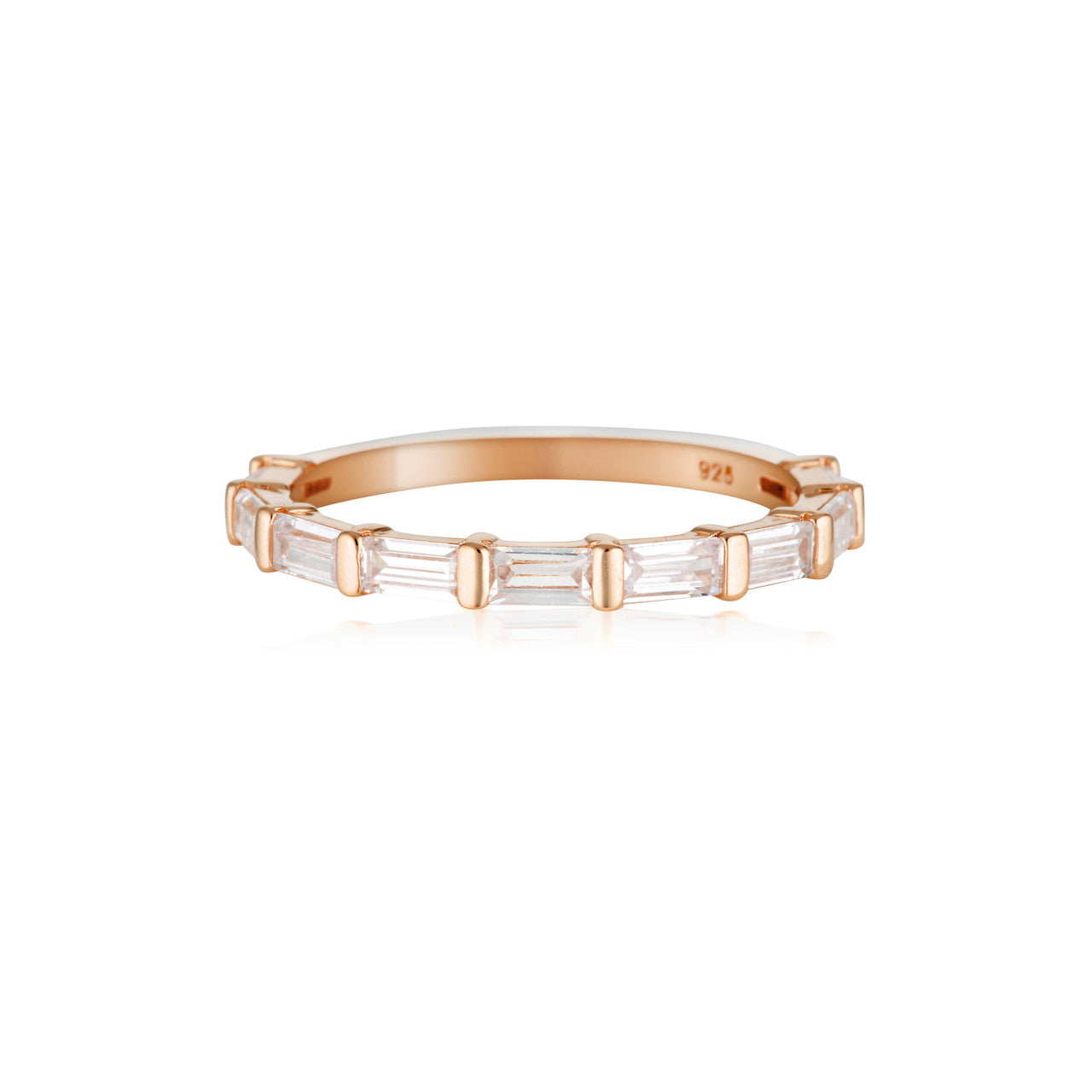 GEORGINI THE LAYERED EDIT TRYS RING ROSE GOLD