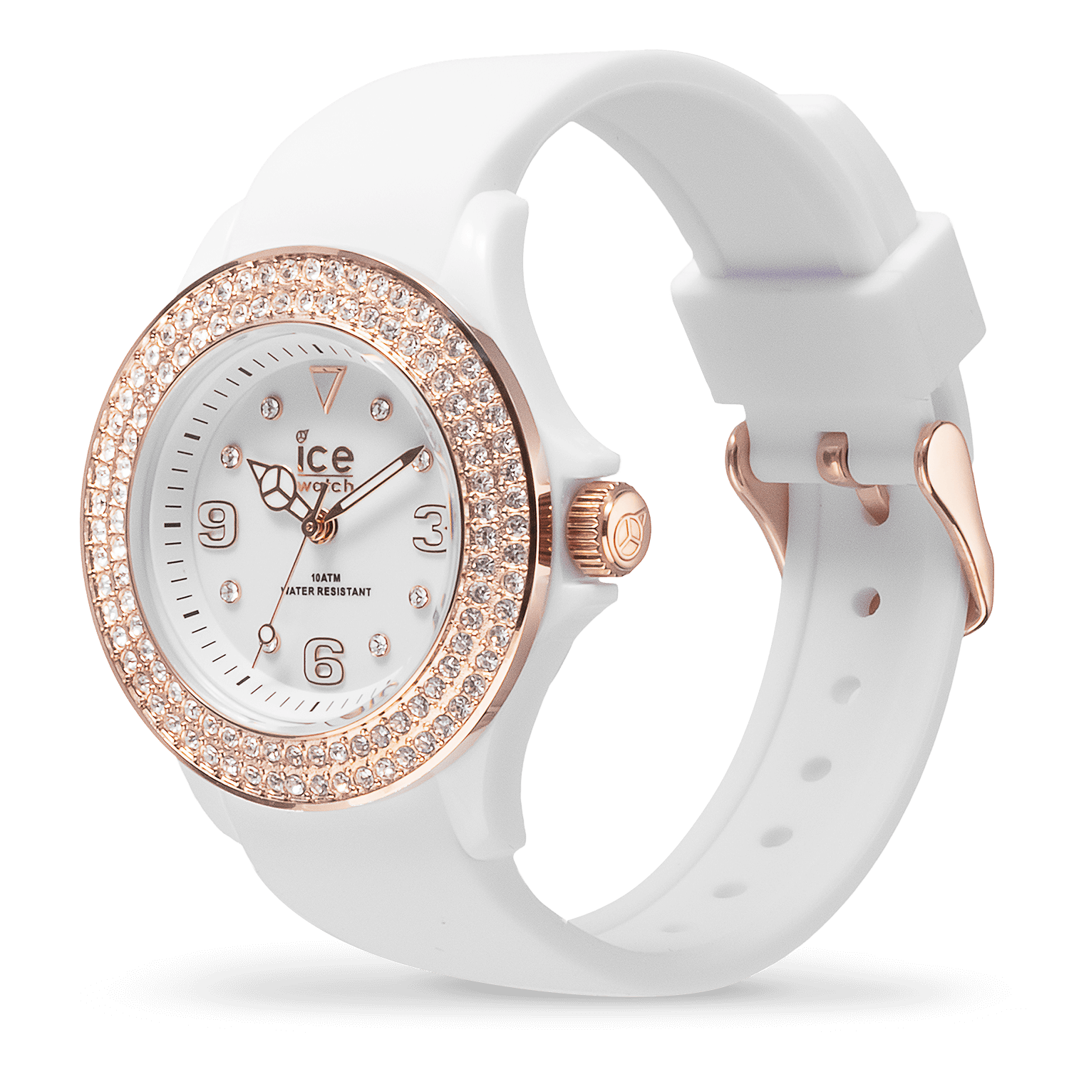 ICE star - White rose-gold - Smooth