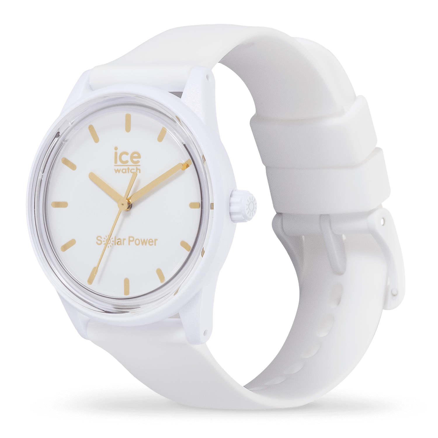 ICE solar power - White gold - Small