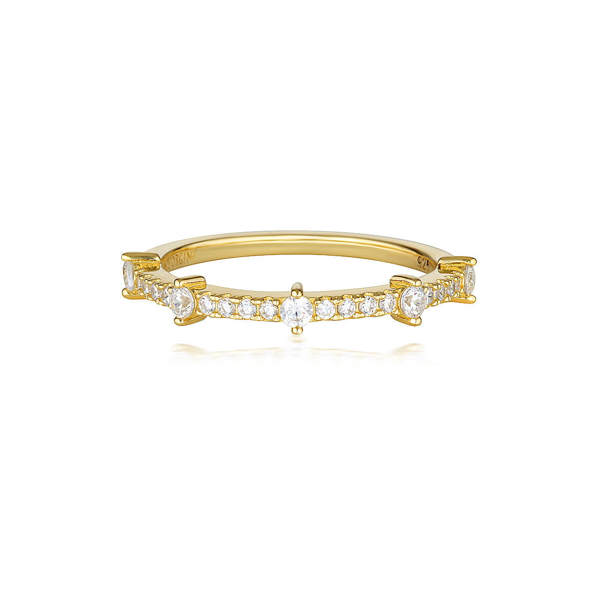 GEORGINI RED CARPET GALA RING GOLD