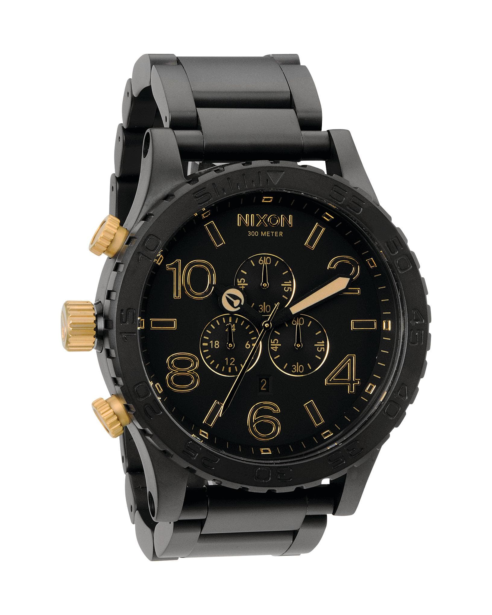 51-30 Chrono Matte Black / Gold