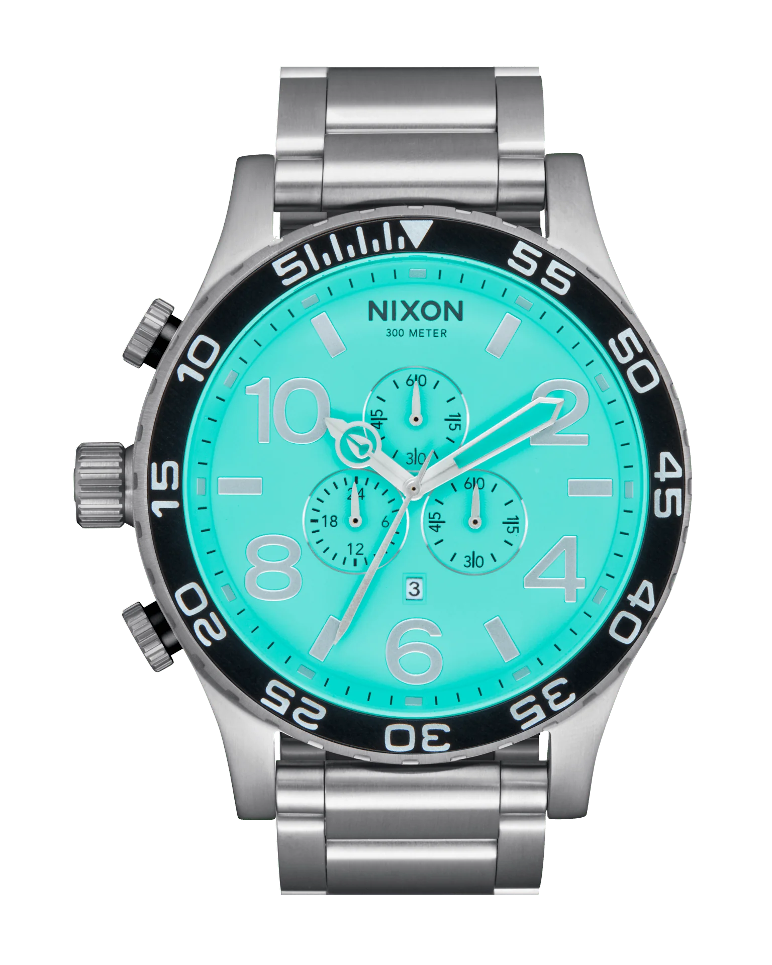 51-30 Chrono Silver / Turquoise