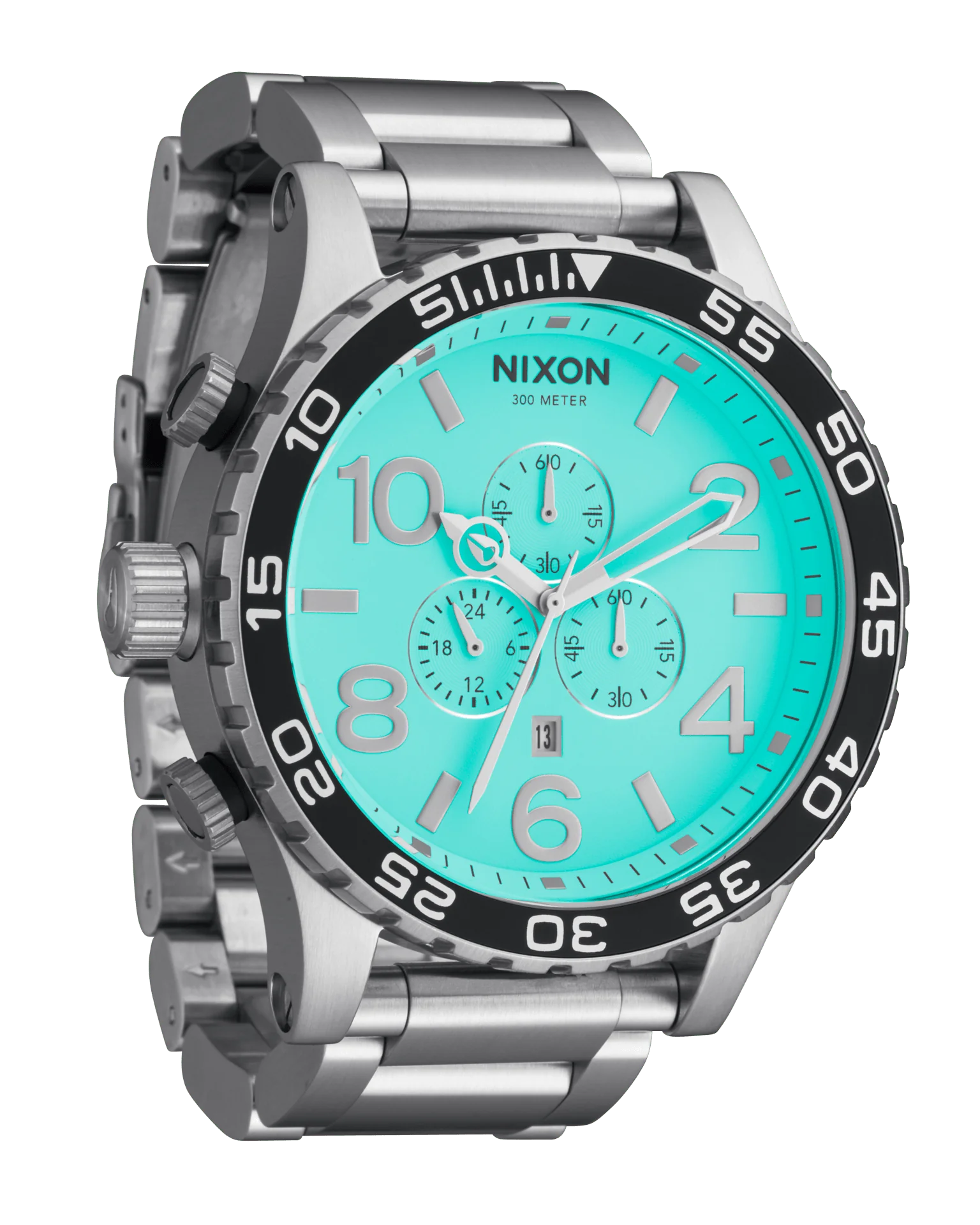 51-30 Chrono Silver / Turquoise