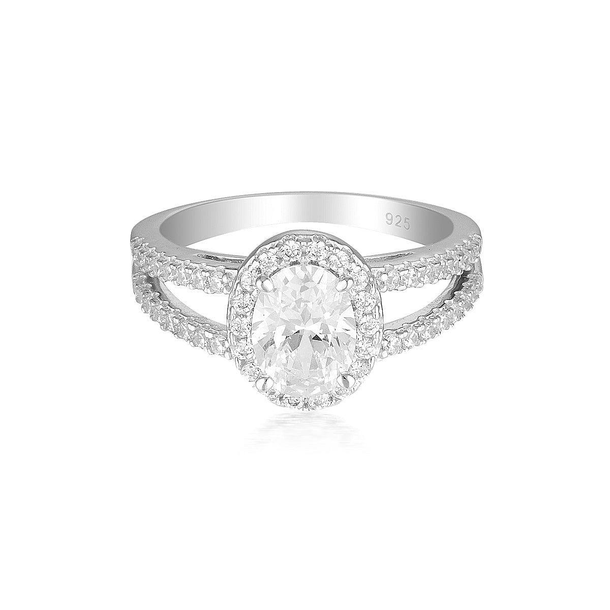 GEORGINI AURORA GLORY RING SILVER