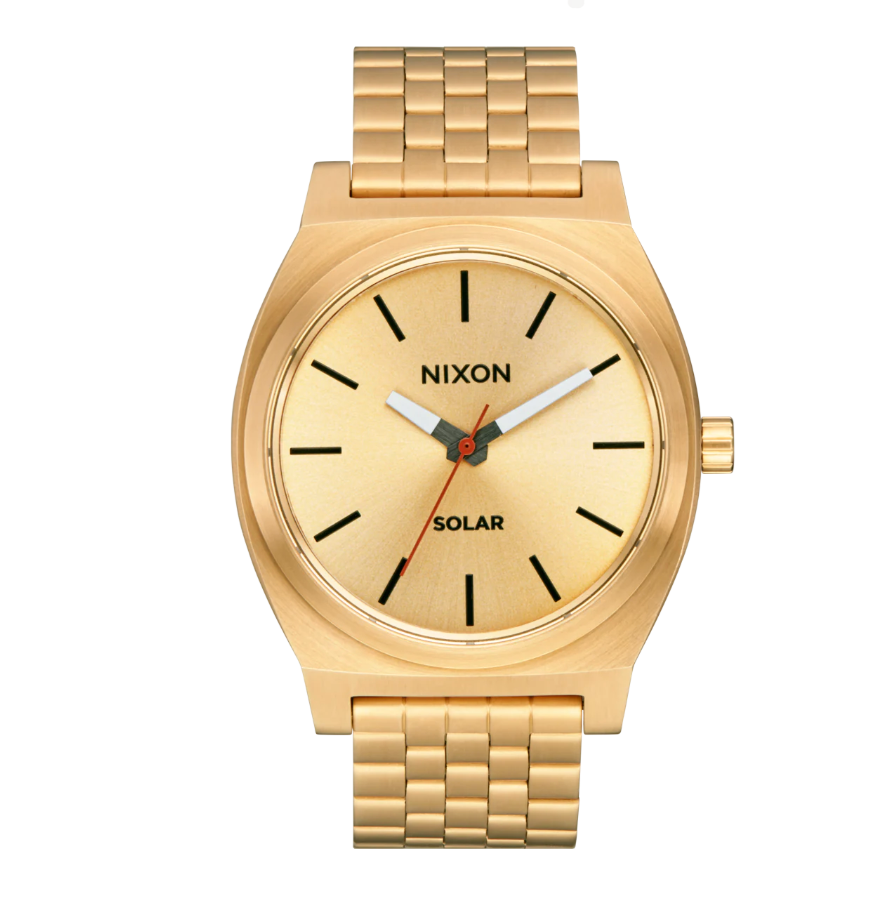 Time Teller Solar All Gold / Black