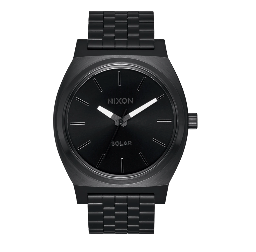 Time Teller Solar All Black / White