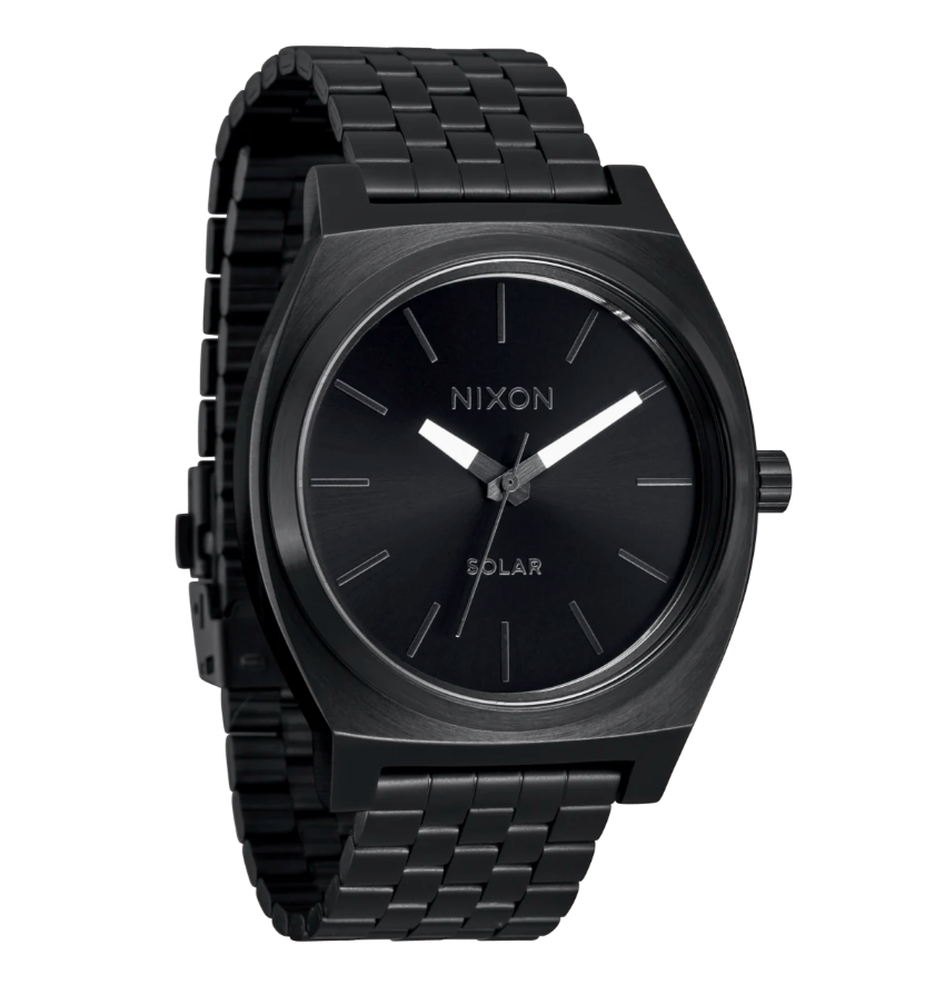 Time Teller Solar All Black / White