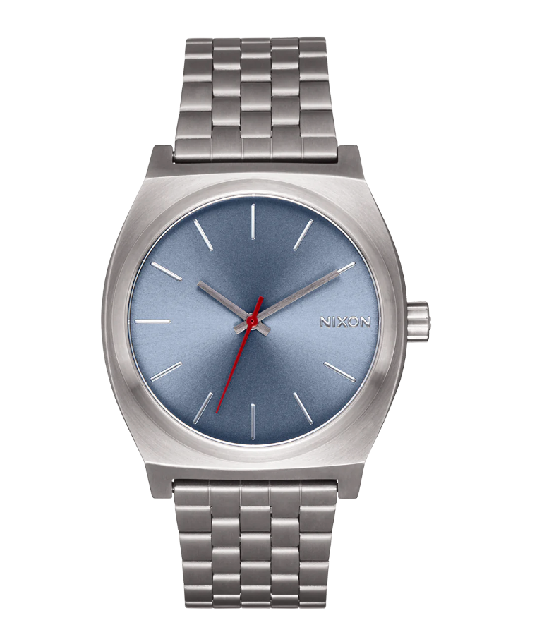 Time Teller Light Gunmetal / Dusty Blue