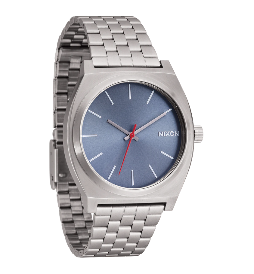 Time Teller Light Gunmetal / Dusty Blue