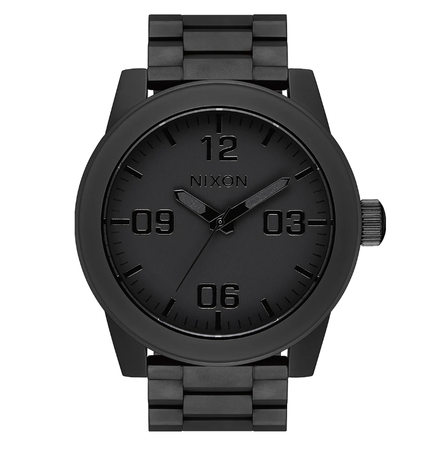 Corporal Stainless Steel All Matte Black/Polished Black