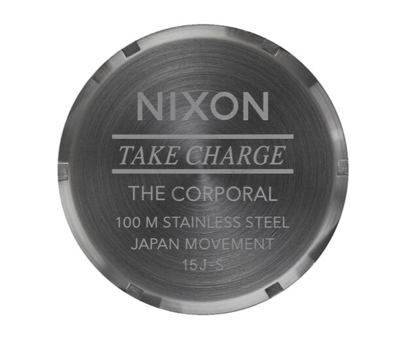 Corporal Stainless Steel All Gunmetal / Black