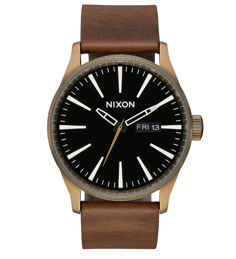 Sentry Leather Brass / Black / Brown