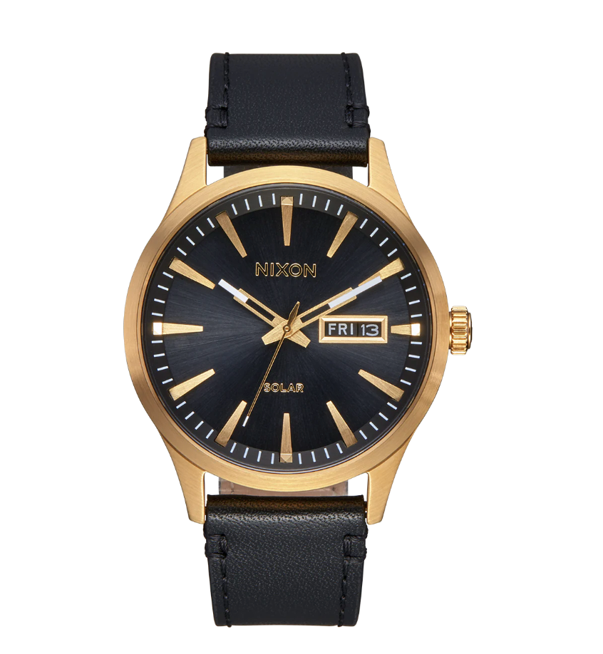 Sentry Solar Leather All Gold / Black