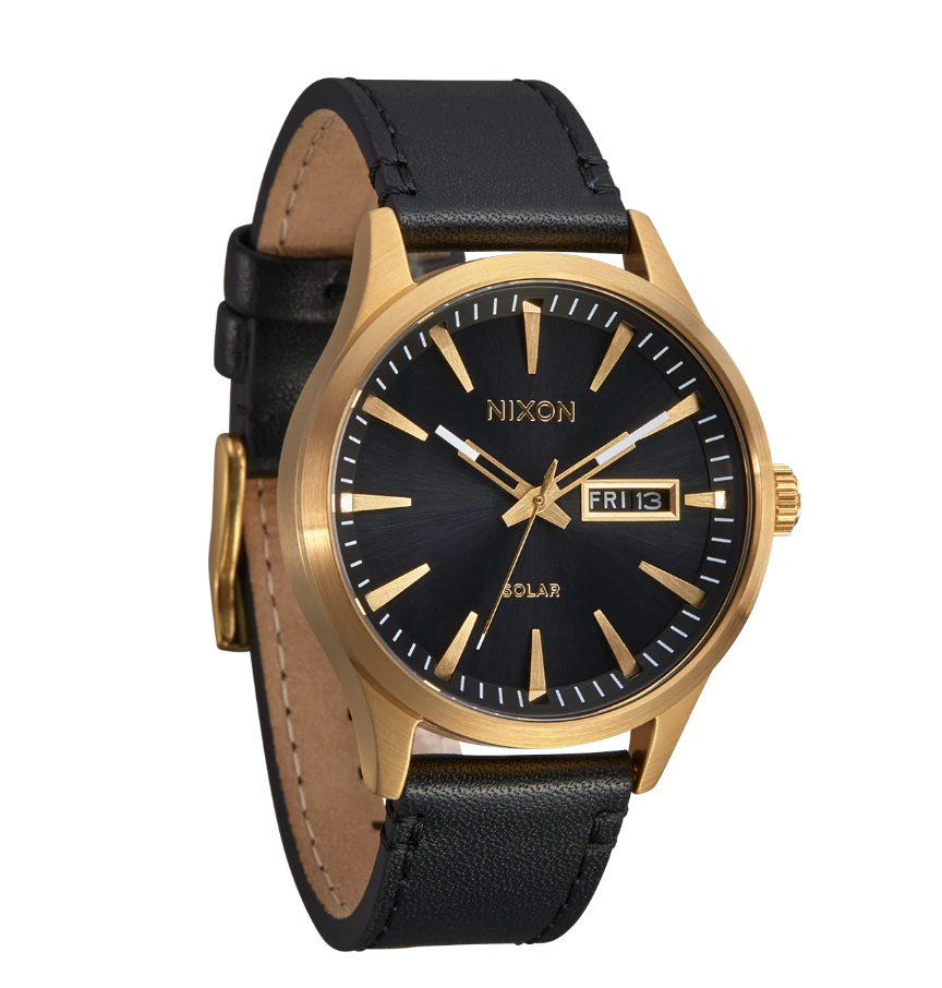 Sentry Solar Leather All Gold / Black