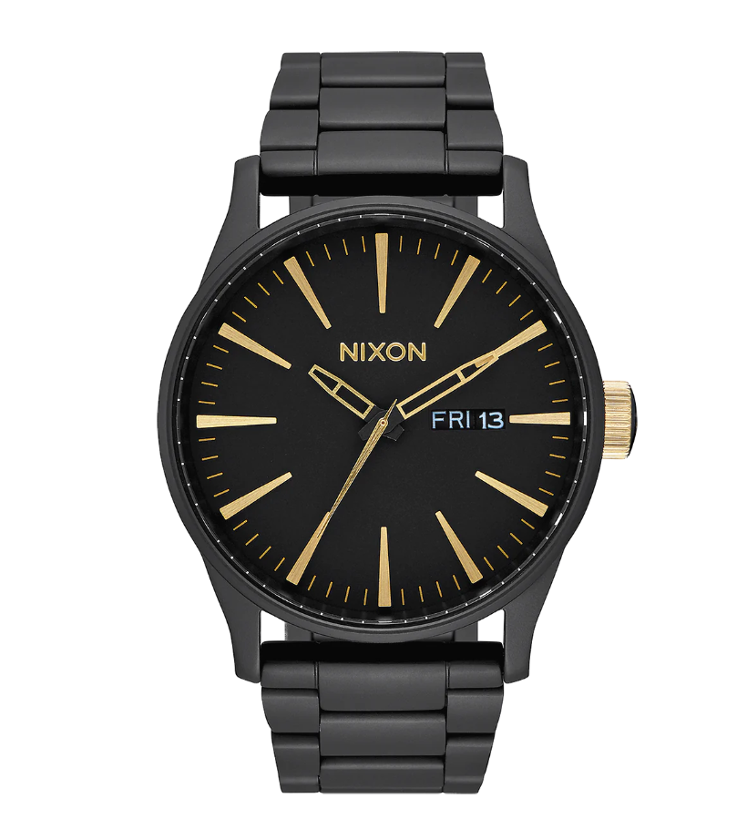 Sentry Stainless Steel Matte Black / Gold