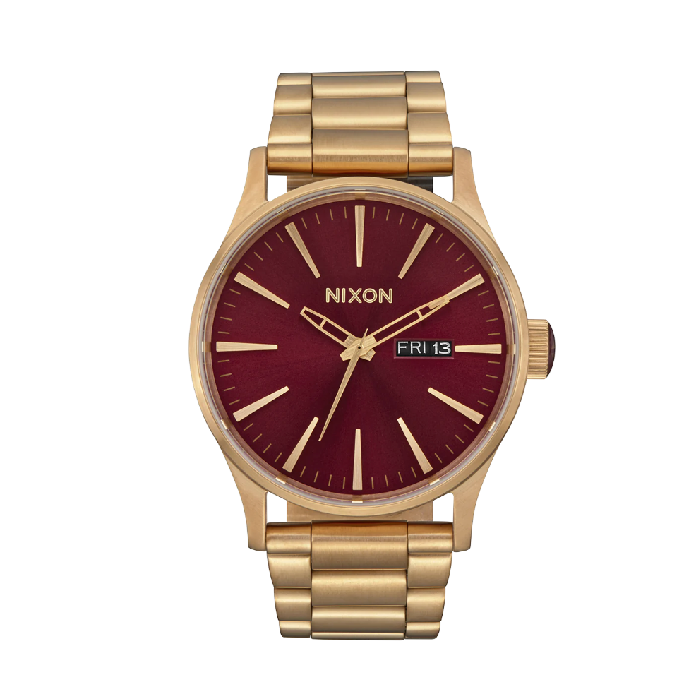 Sentry Stainless Steel Oxblood Sunray / Gold