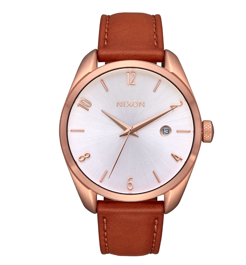 Thalia Leather Rose Gold / White