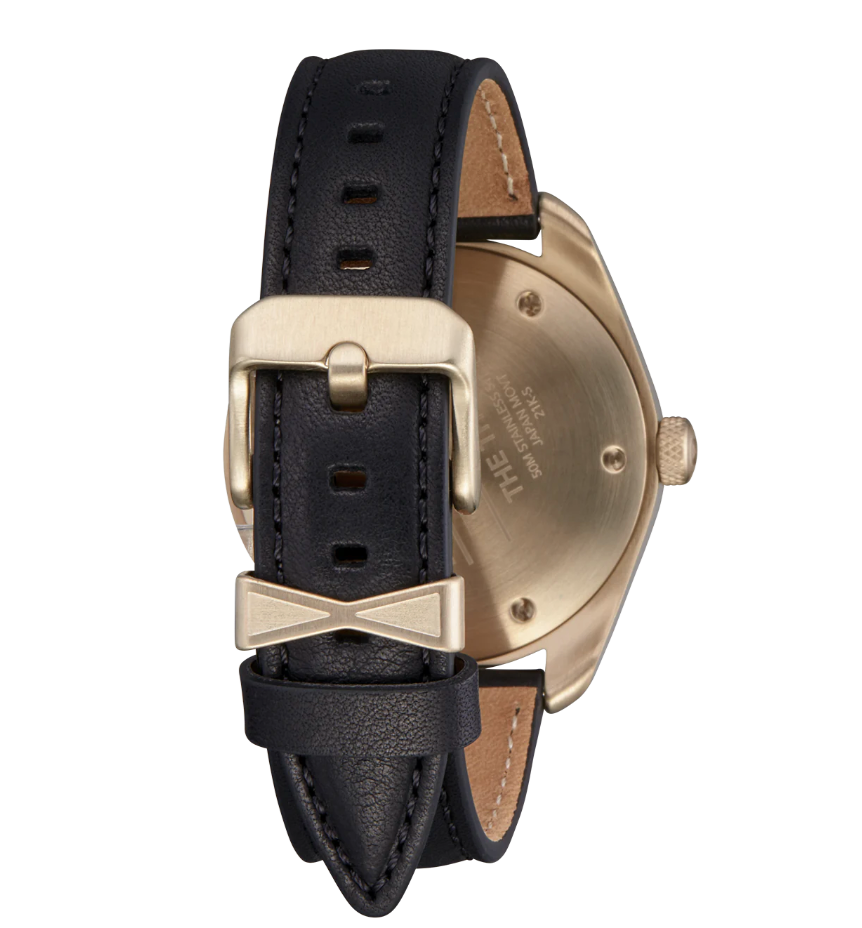 Thalia Leather Light Gold / Black