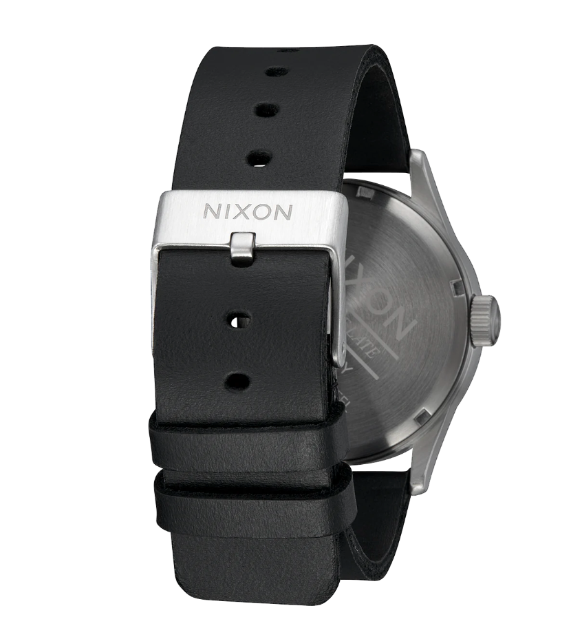 Sentry Leather All Silver / Black