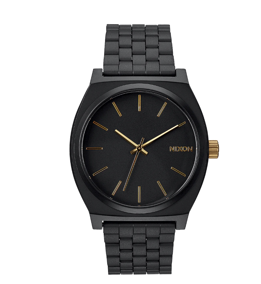 Time Teller Matte Black / Gold