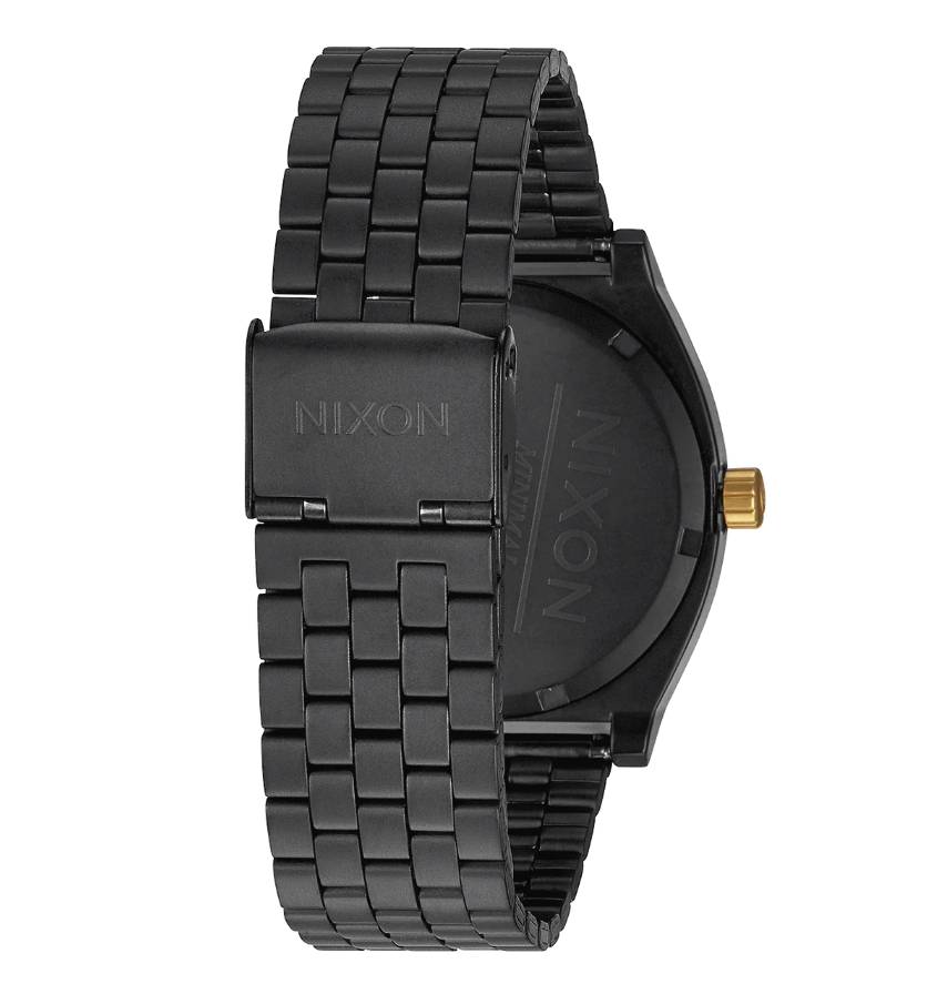 Time Teller Matte Black / Gold