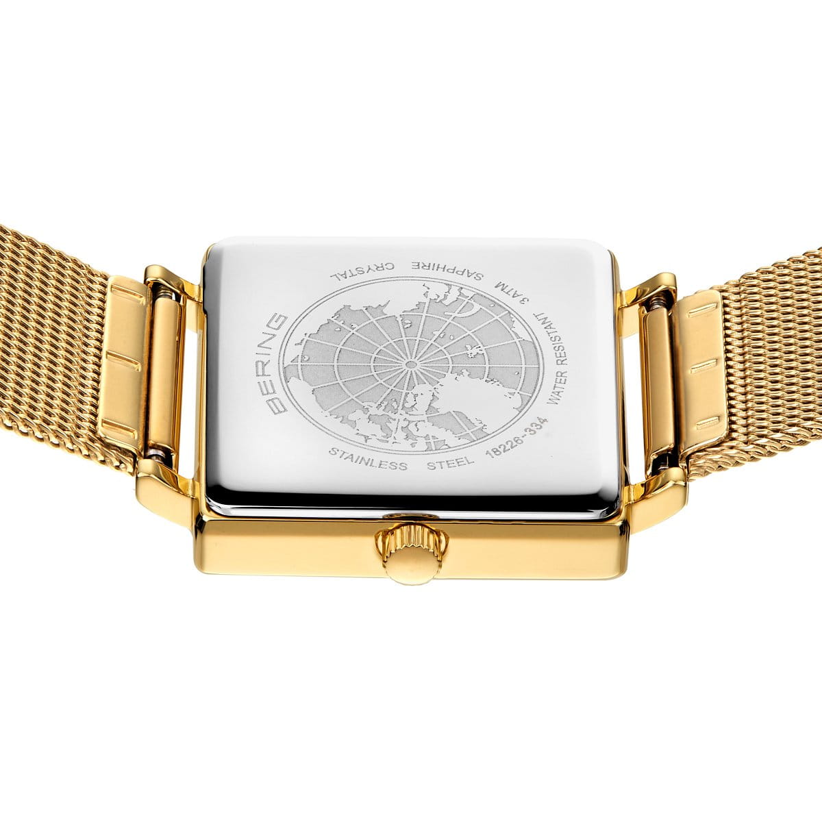 Bering Classic 33mm Gold Milanese Strap- NEW Watch