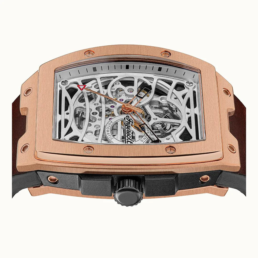 Ingersoll The Challenger Automatic Rose Gold Watch