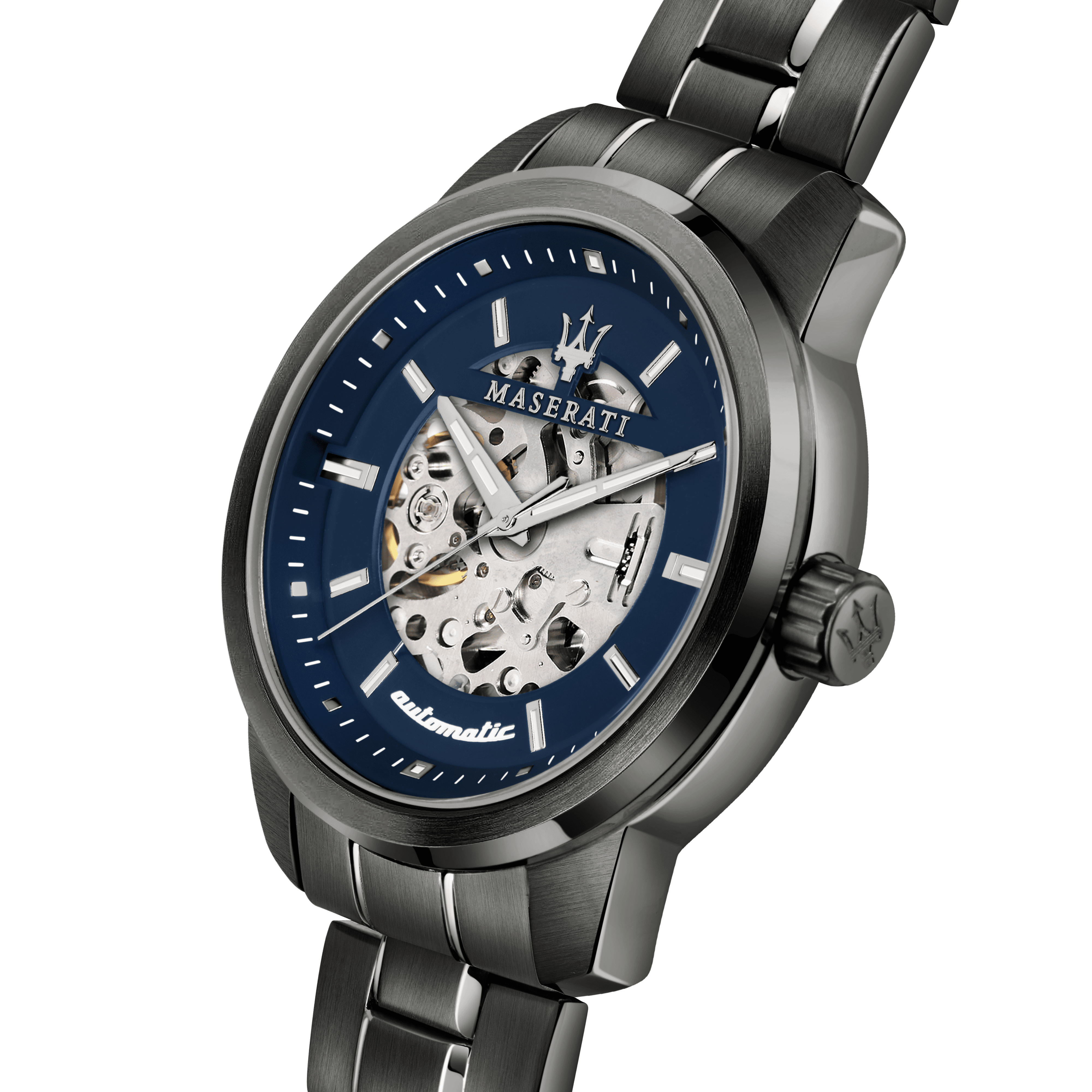 Maserati Sucesso 44mm Grey Stainless Steel  Watch