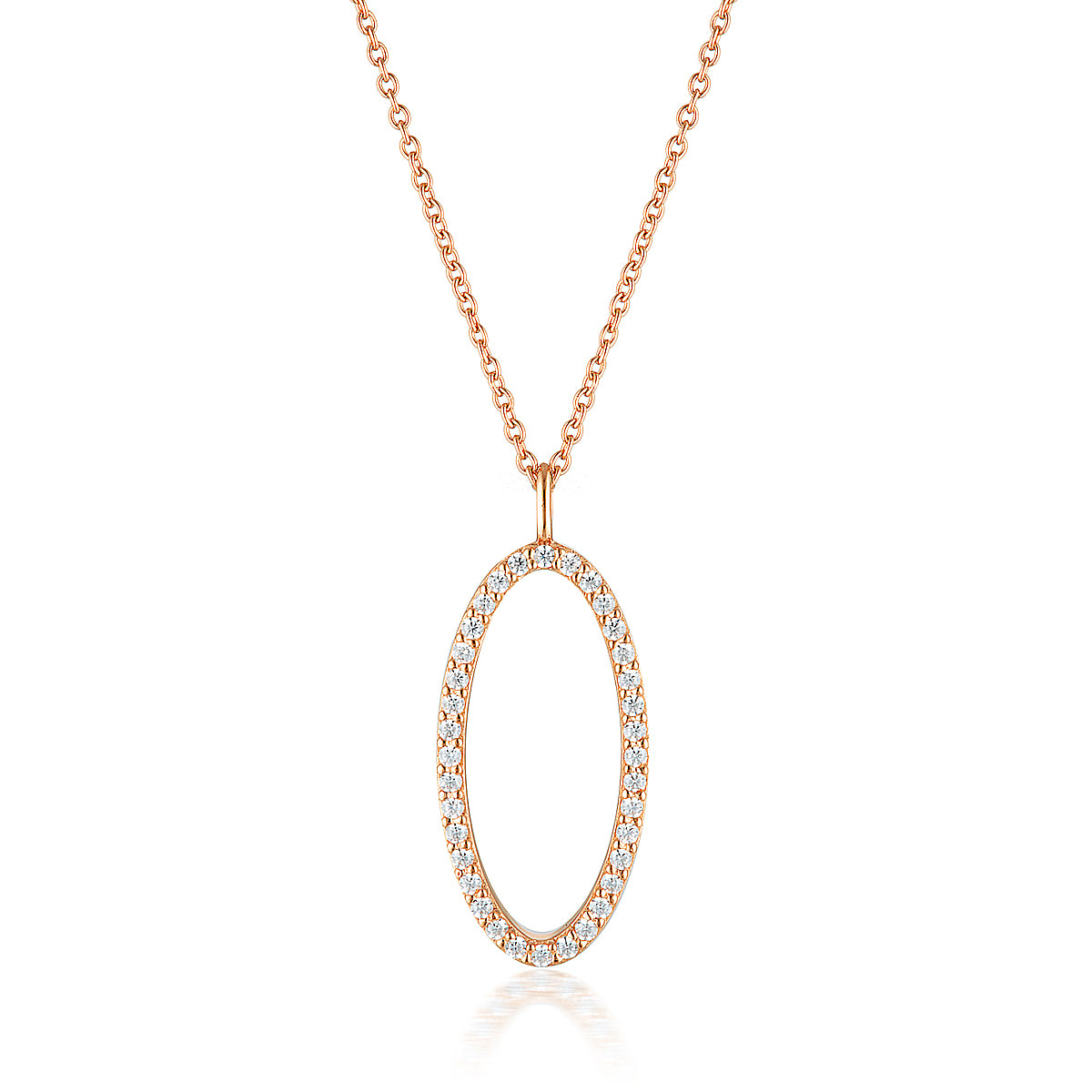 GEORGINI AURORA CELESTIAL PENDANT ROSE GOLD