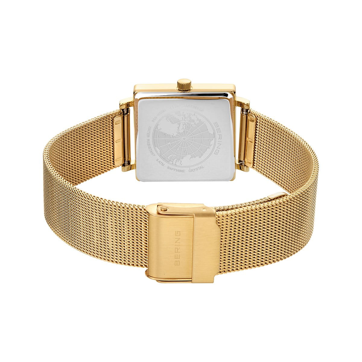 Bering Classic 33mm Gold Milanese Strap- NEW Watch