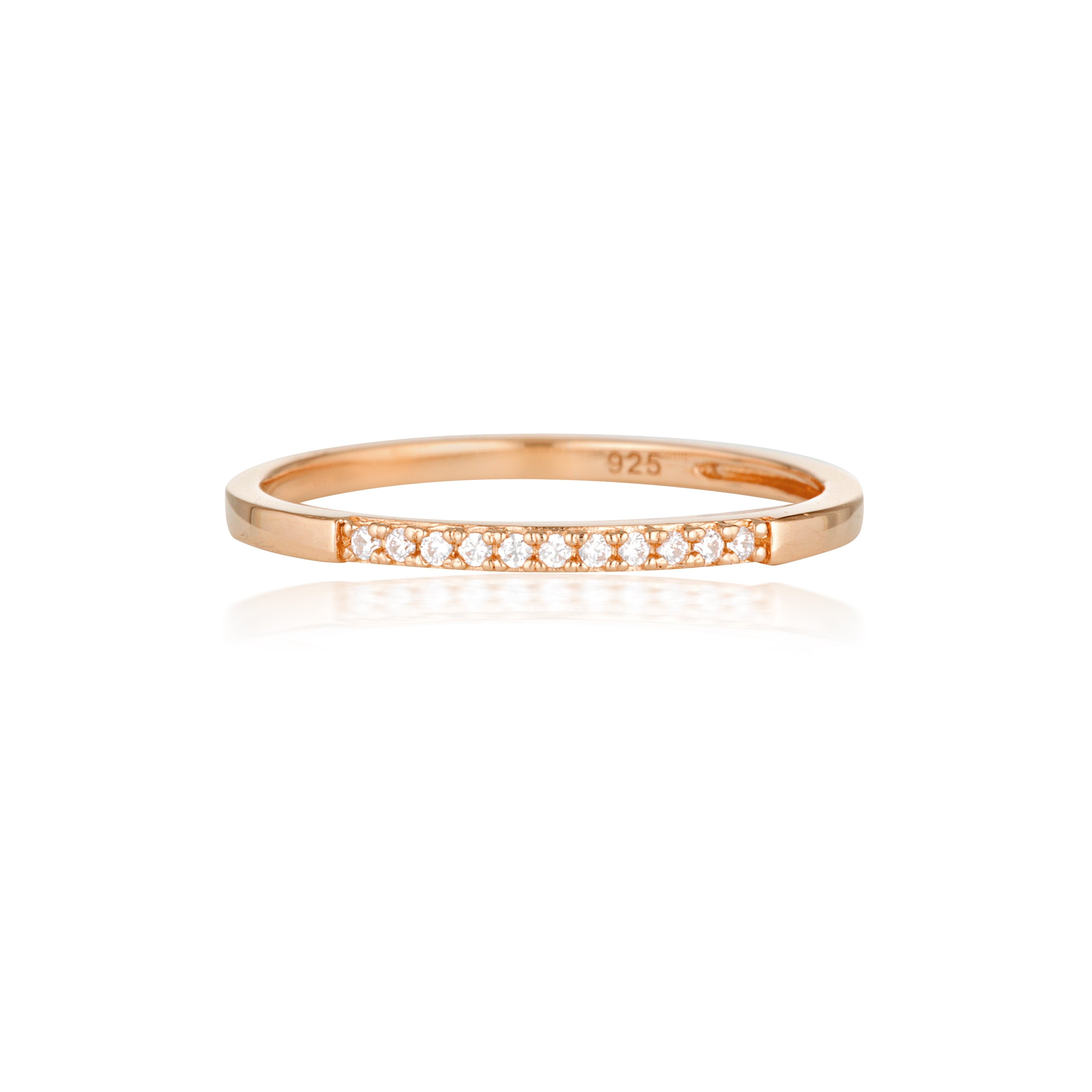 GEORGINI SUMMER SORBET FROSTY RING ROSE GOLD