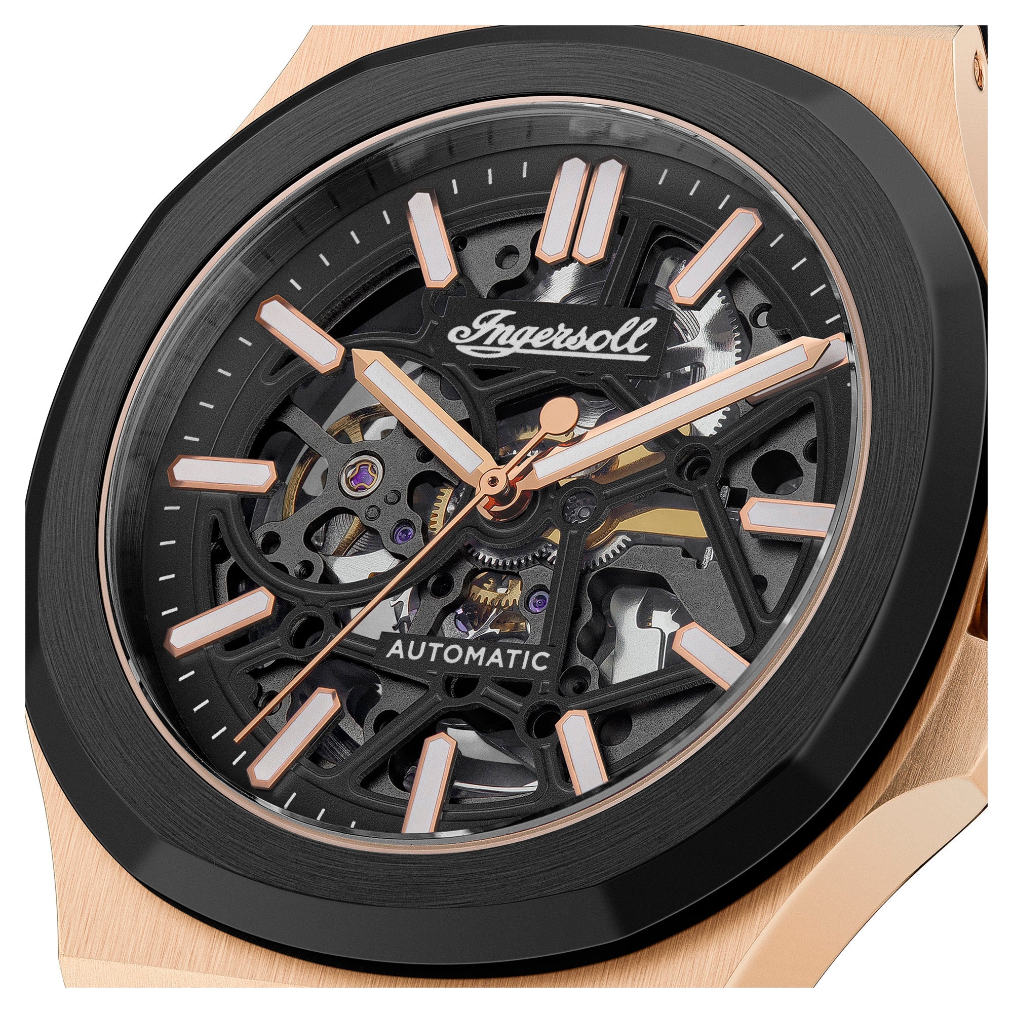 Ingersoll The Catalina Rose Gold Blue Watch