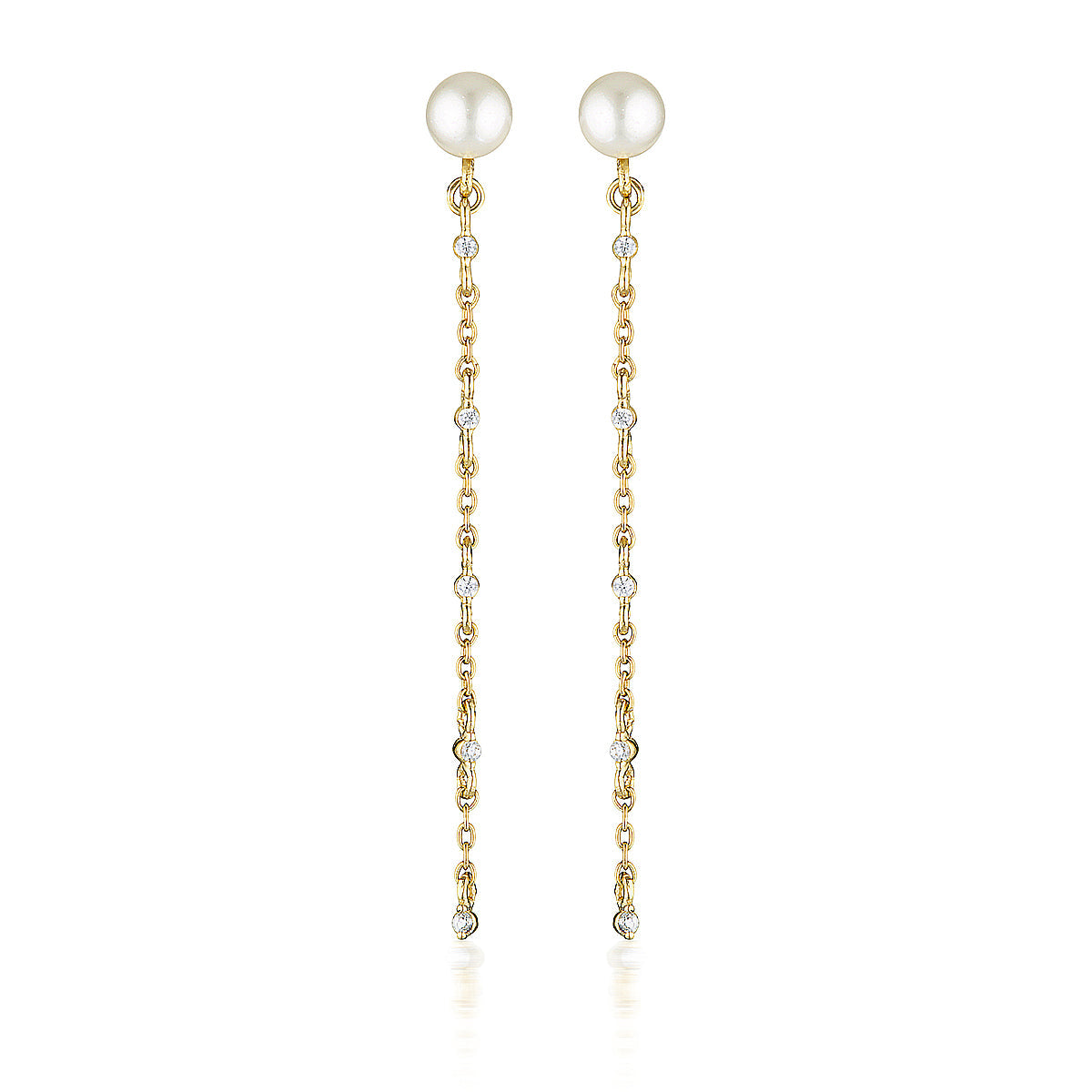 GEORGINI RED CARPET GLOBE EARRINGS GOLD