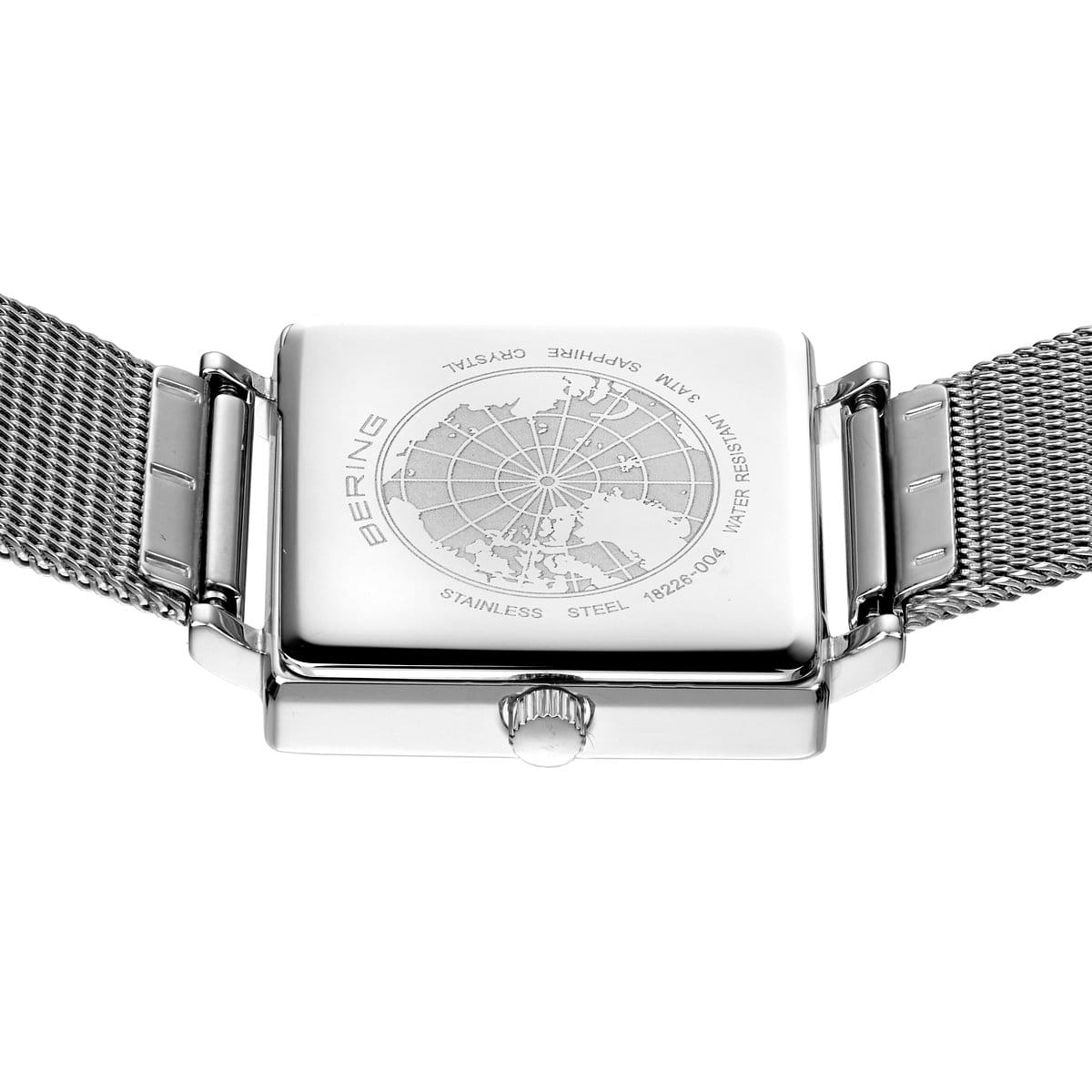 Bering Classic 33mm Silver Milanese Strap Watch