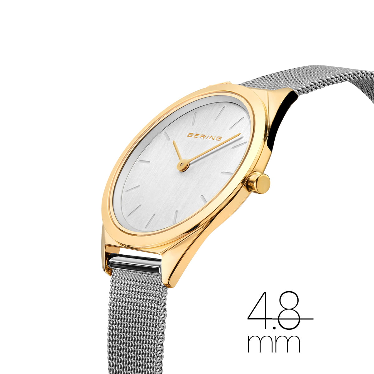 Bering Ladies Ultra Slim Silver Watch