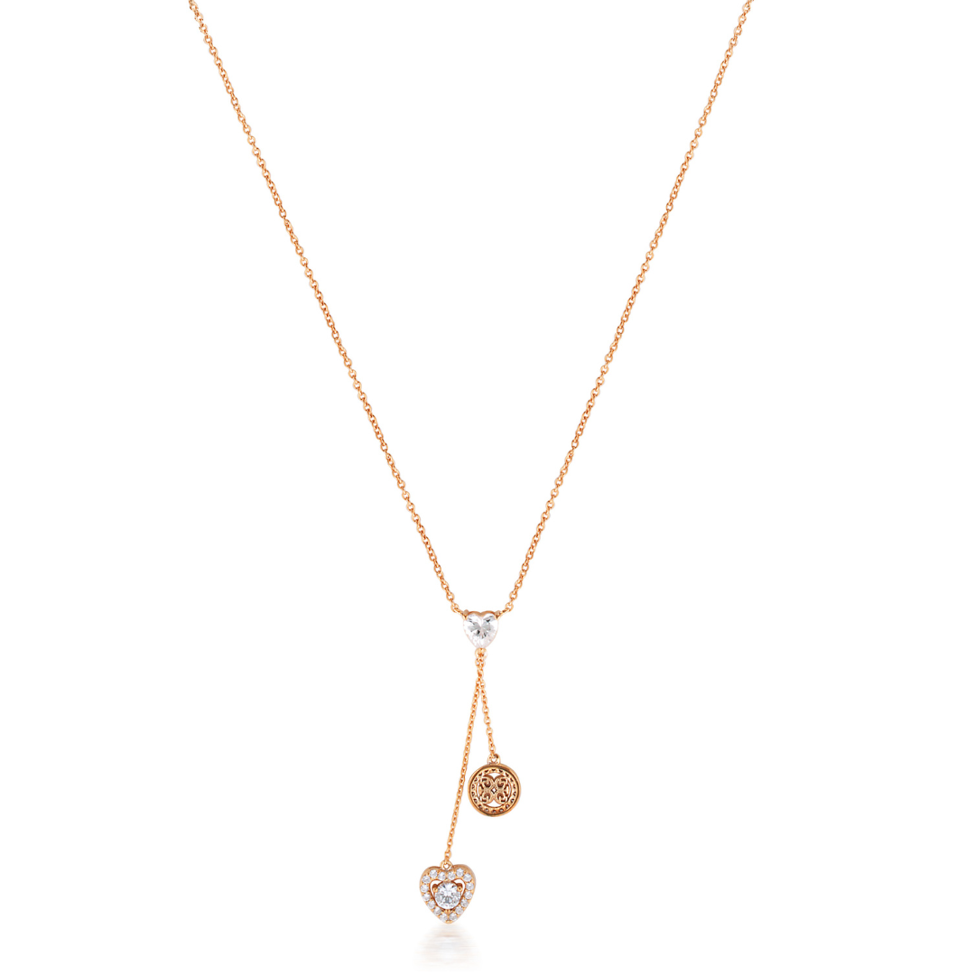 GEORGINI SIGNATURE SEALED WITH A KISS LARIAT GOLD