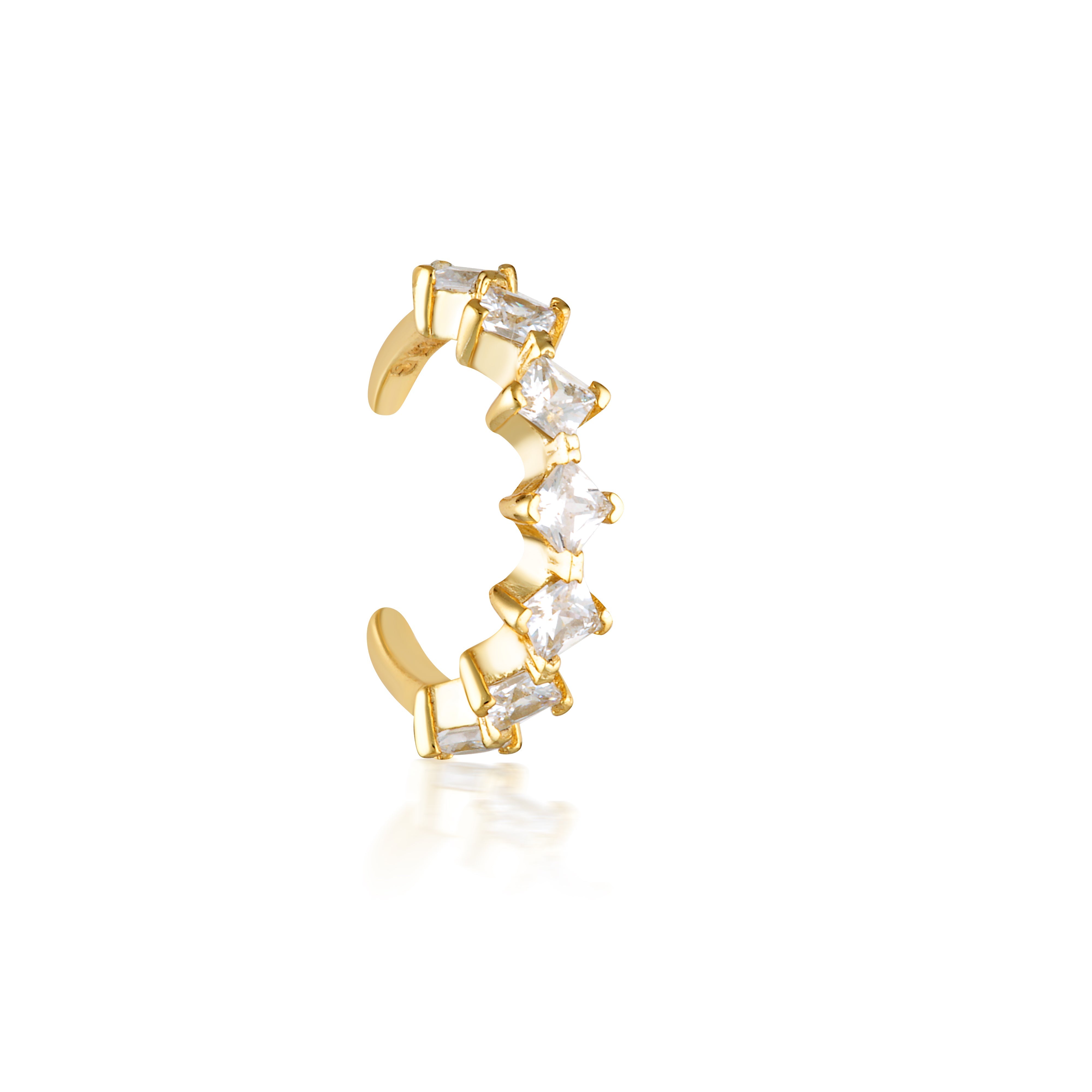 GEORGINI SIGNATURE BLING EAR CUFF GOLD