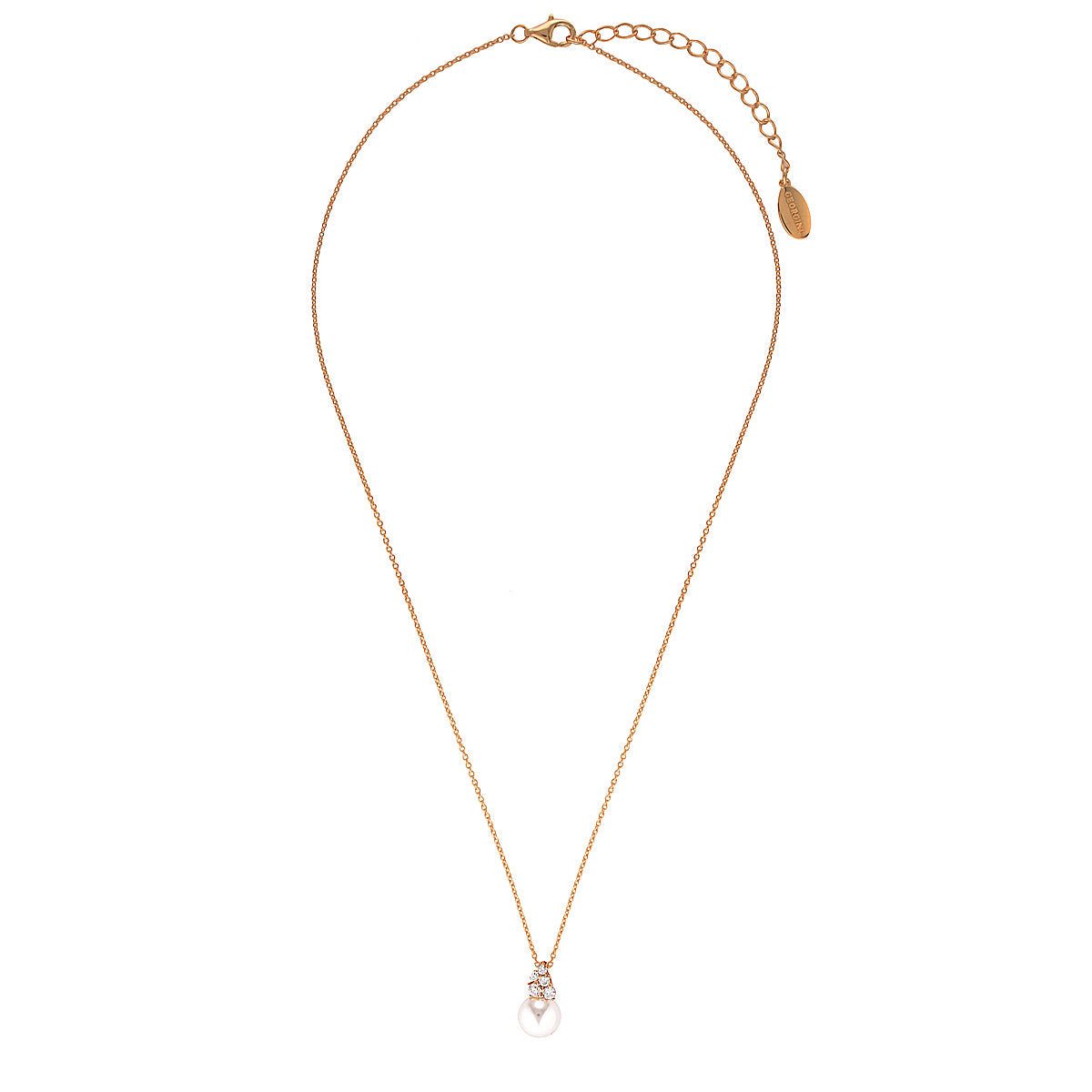 GEORGINI RED CARPET GOVENORS NECKLACE ROSE GOLD